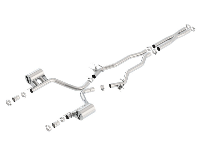 Borla 2015-2016 Charger SRT 392 / Scat Pack 6.4L Atak Catback Exhaust Single Split Rear Exit