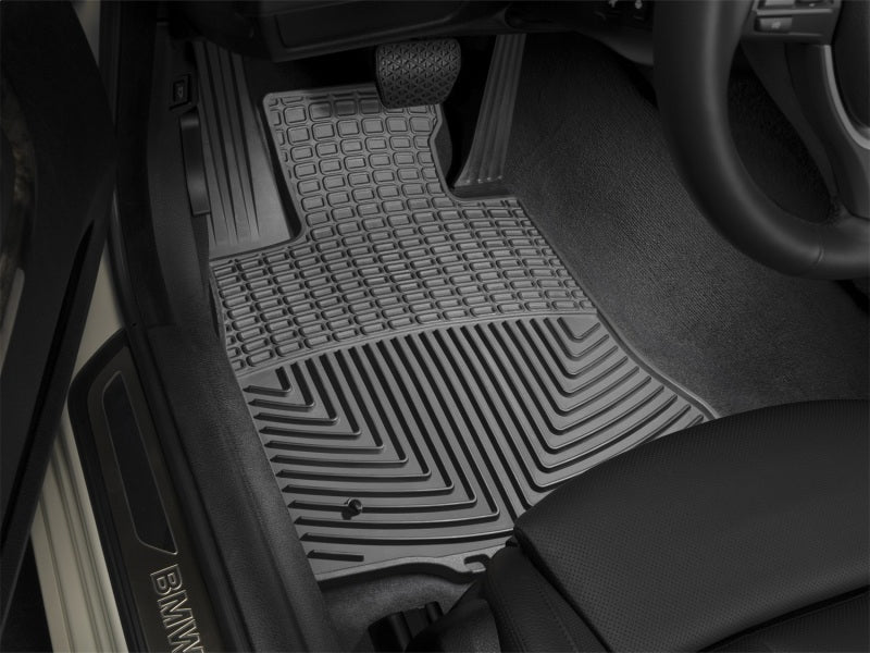 WeatherTech 2016+ Jeep Grand Cherokee / Dodge Durango Front Rubber Mats - Black