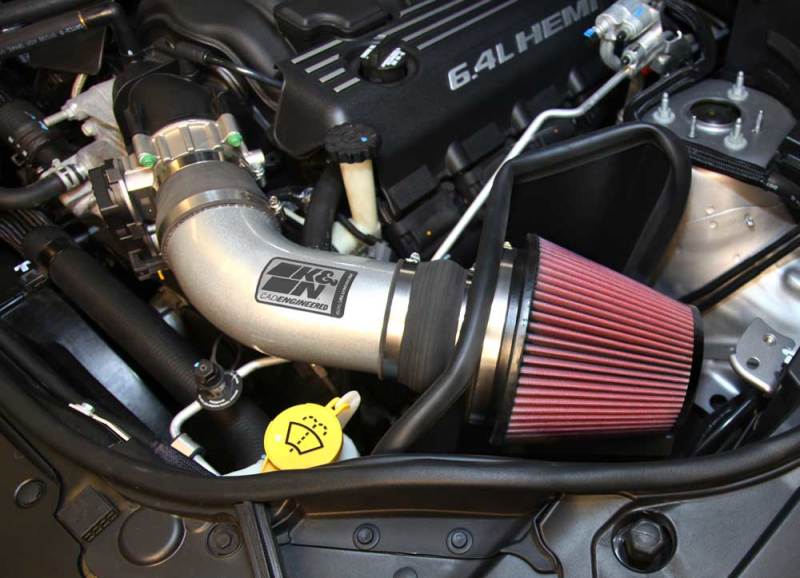 K&amp;N 12-15 Jeep Grand Cherokee SRT 8 6.4L V8 High Flow Performance Intake Kit