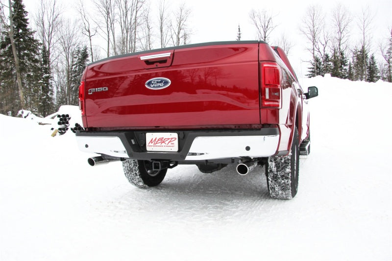 MBRP 2015-20 Ford F-150 5.0L 3in Cat Back Dual Split Rear Exit AL Exhaust System