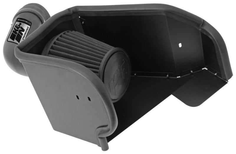 K&amp;N 09-13 Dodge Ram 1500 Pickup 5.7L V8 / 11-13 Ram 1500 5.7L V8 Black Performance Intake Kit