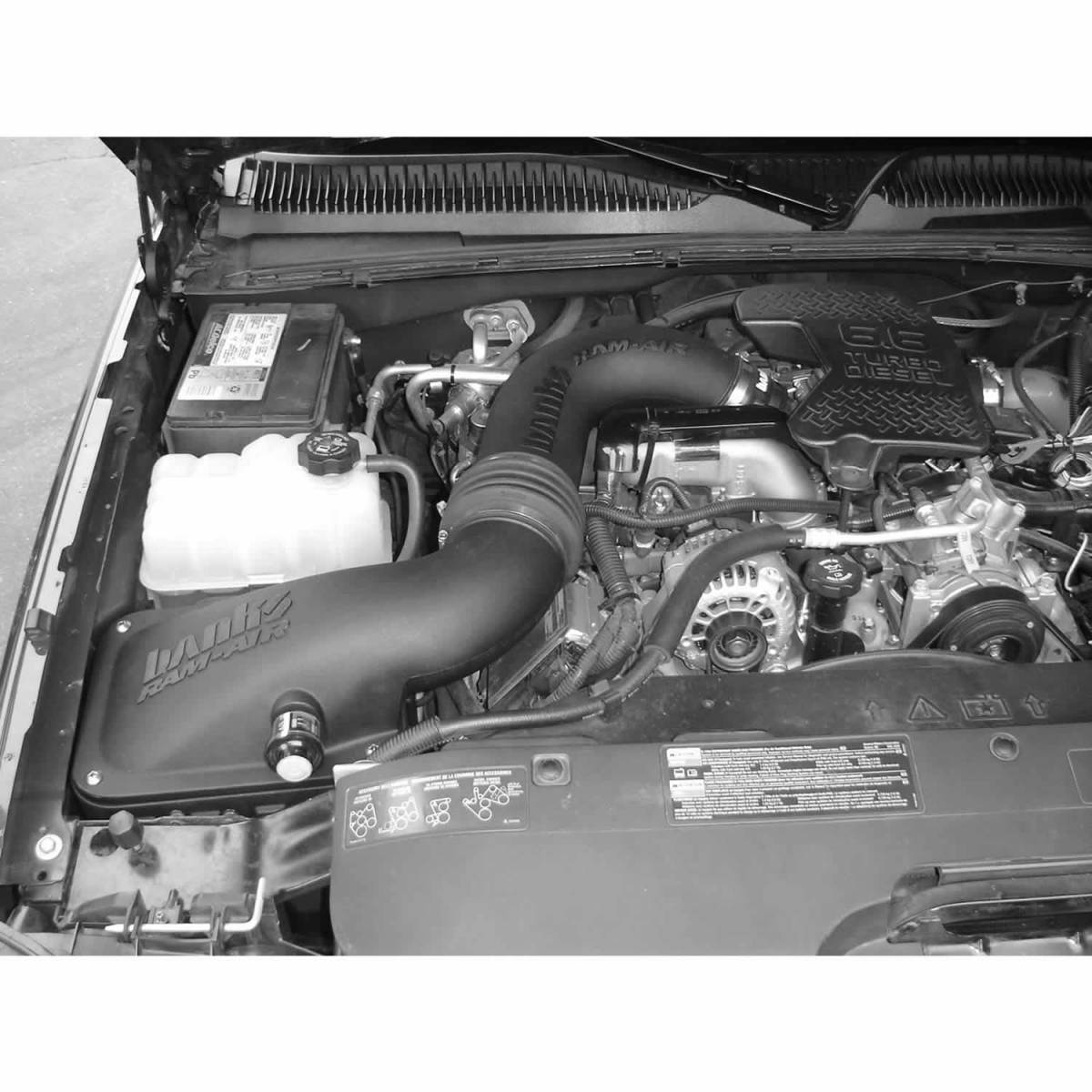 2004-2005 Chevy/GMC 2500/3500 6.6L Duramax, LLY Banks Power Cold-Air / Ram-Air Intake 42135