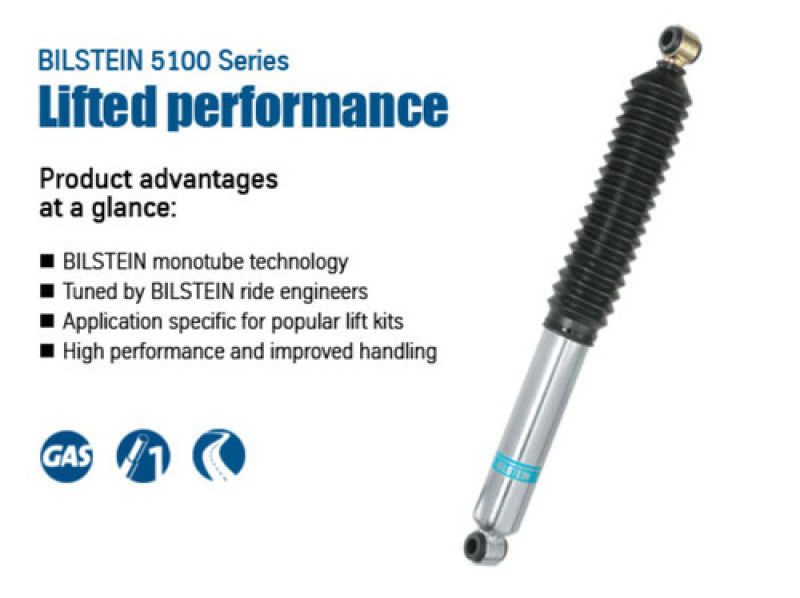 Bilstein 5100 Series 2015-2020 Ford F-150 XL/XLT V6 3.5L Front 46mm Monotube Shock Absorber