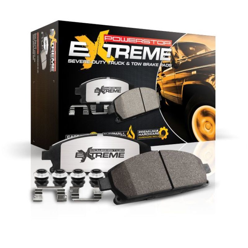 Power Stop 08-11 Lexus LX570 Rear Z36 Truck &amp; Tow Brake Pads w/Hardware