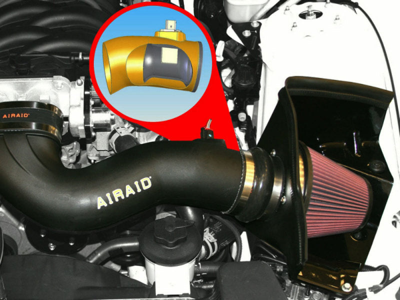 Airaid 05-09 Mustang GT 4.6L MXP Intake System w/ Tube (Oiled / Red Media)