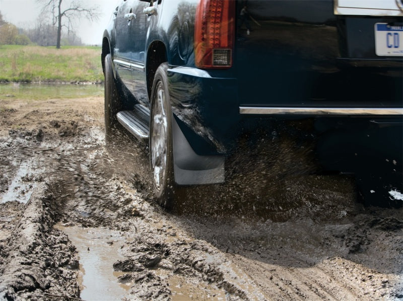 WeatherTech 2018+ Ford Expedition Max No Drill Mudflaps - Black