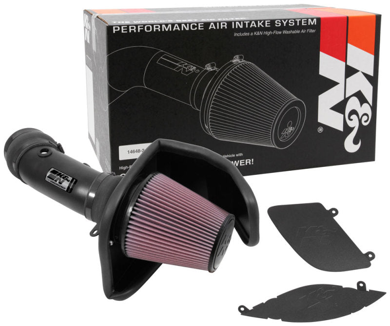 K&amp;N 2017 Dodge Challenger Hellcat SC V8-6.2L F/l Typhoon Air Intake