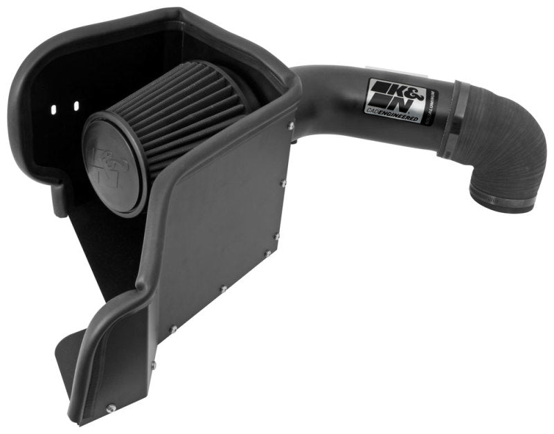 K&amp;N 09-13 Dodge Ram 1500 Pickup 5.7L V8 / 11-13 Ram 1500 5.7L V8 Black Performance Intake Kit