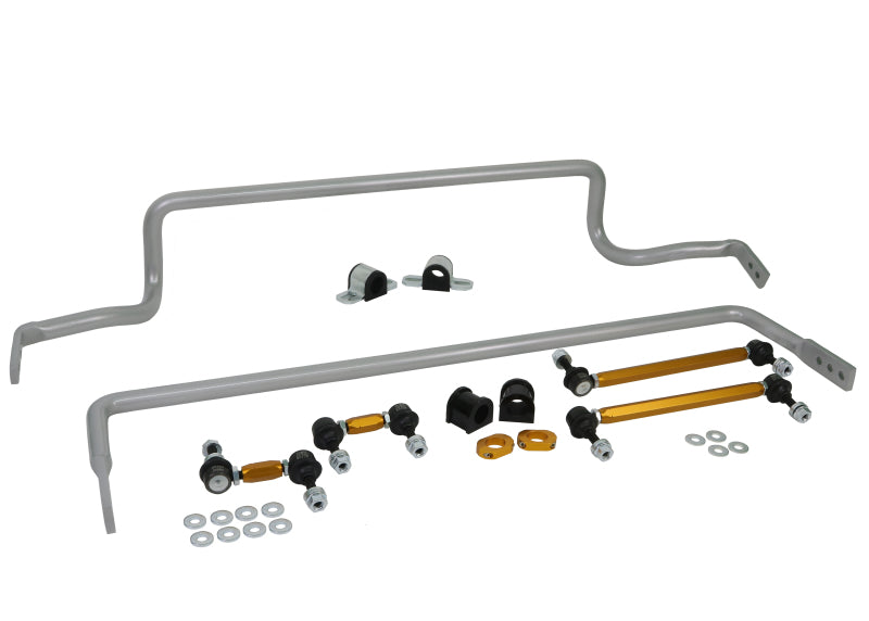 Whiteline 08-17 Mitsubishi Lancer Front &amp; Rear Sway Bar Kit