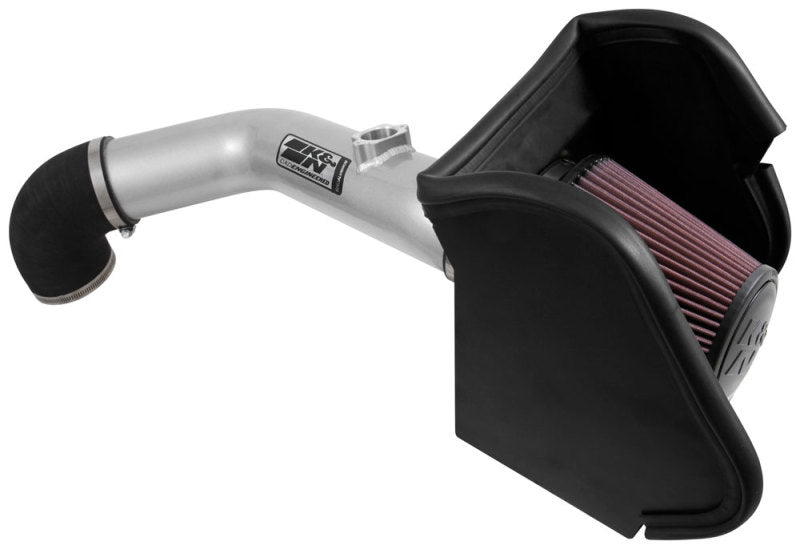K&amp;N 16-17 Nissan Titan XD V8-5.0L Performance Air Intake Kit - Metal