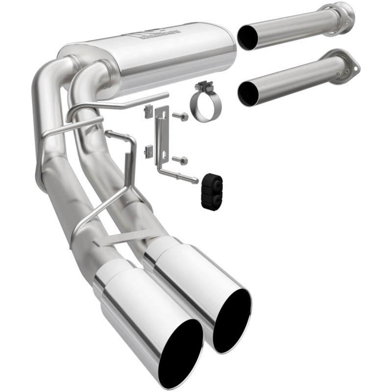 Magnaflow 15-23 Ford F-150 Street Series Cat-Back Performance Exhaust System- Polished Side Exit