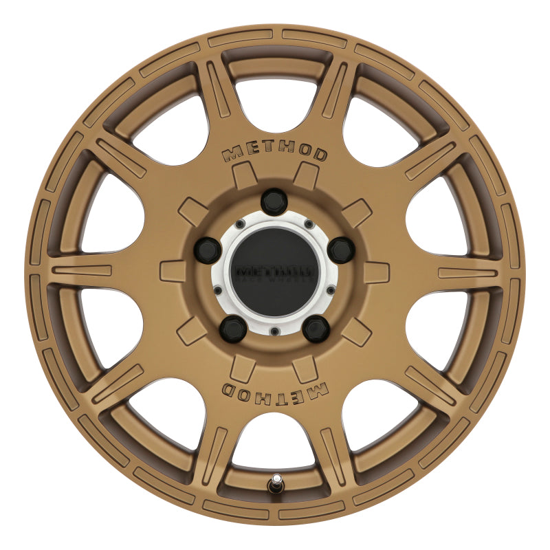 Method MR308 Roost 18x9 +18mm Offset 5x150 110.5mm CB Method Bronze Wheel