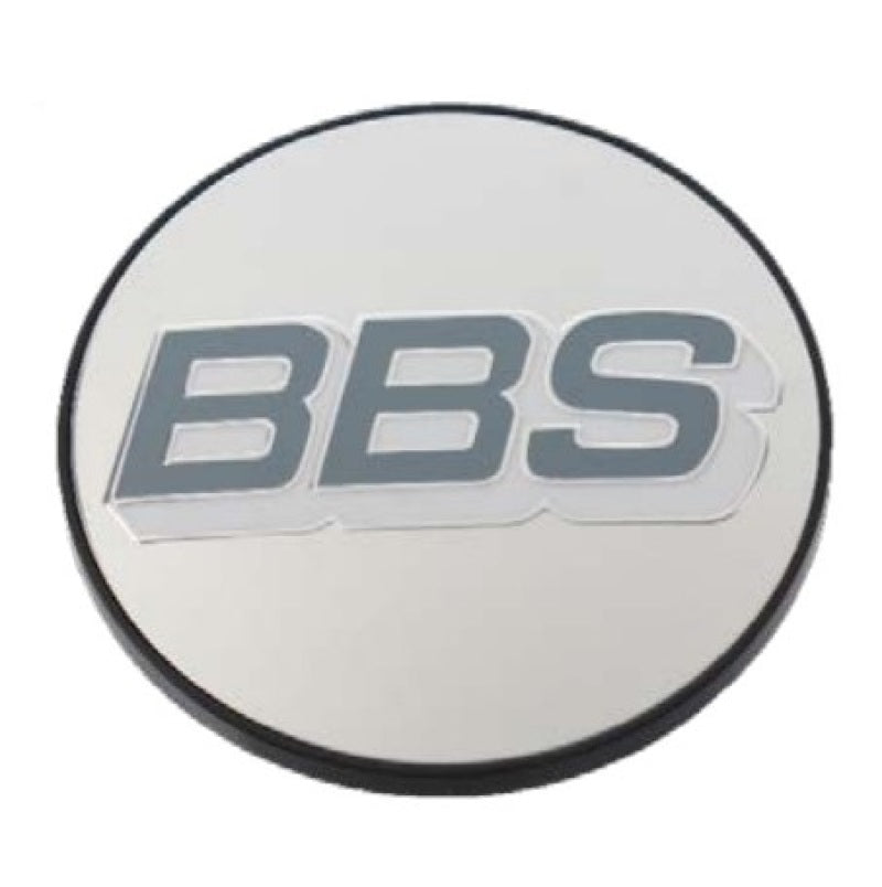 BBS Center Cap 56mm Polished/Grey &amp; White