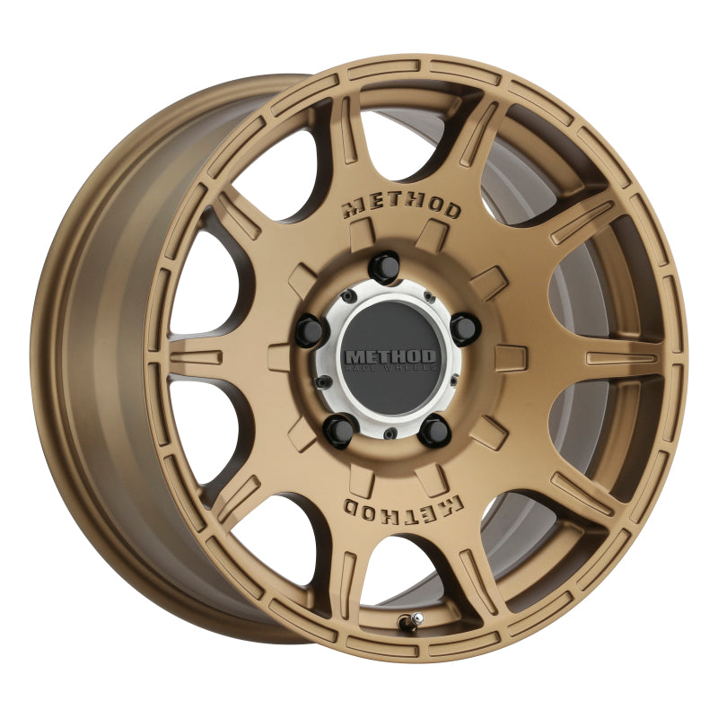 Method MR308 Roost 18x9 +18mm Offset 5x150 110.5mm CB Method Bronze Wheel