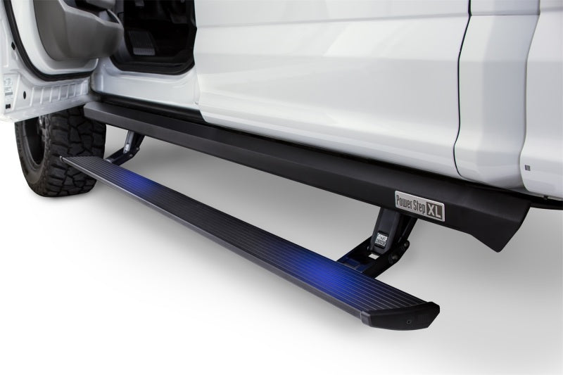 AMP Research 2007-2021 Toyota Tundra Extended Crew Cab (Plug N Play) PowerStep XL - Black