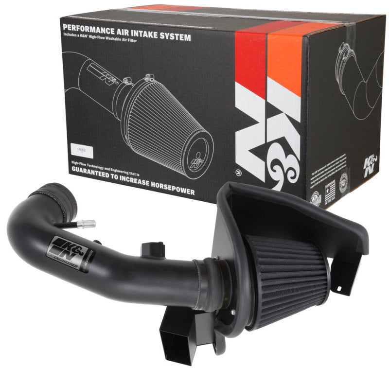 K&amp;N 11-14 Ford Mustang GT 5.0L V8 Black Performance Intake Kit