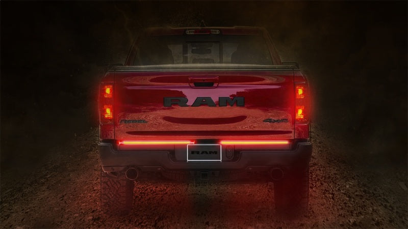 Putco 09-22 Jeep Wrangler JK/19-22 Ram 1500/2500 18in Split Red Light Blade Direct Fit Kit Red/White