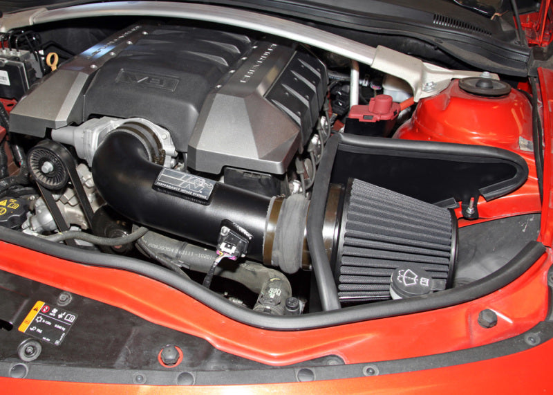 K&amp;N 10-13 Chevy Camaro 6.2L V8 Black Performance Intake Kit