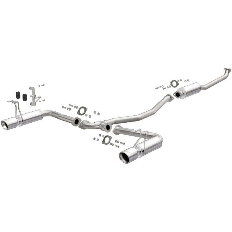MagnaFlow 16-20 Honda Civic Coupe L4 2.0L Street Series Cat-Back Exhaust w/ Polished Tips