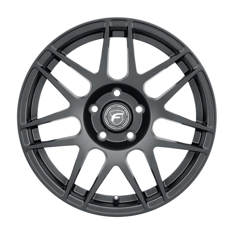 Forgestar F14 18x5.0 / 5x114.3 BP / ET-23 / 2.125in BS Satin Black Wheel