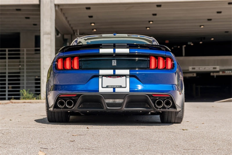 CORSA 2015-2020 Ford Mustang GT350/R 5.2L V8 Dual Rear Cat-Back- Stainless Dual Rear Exit