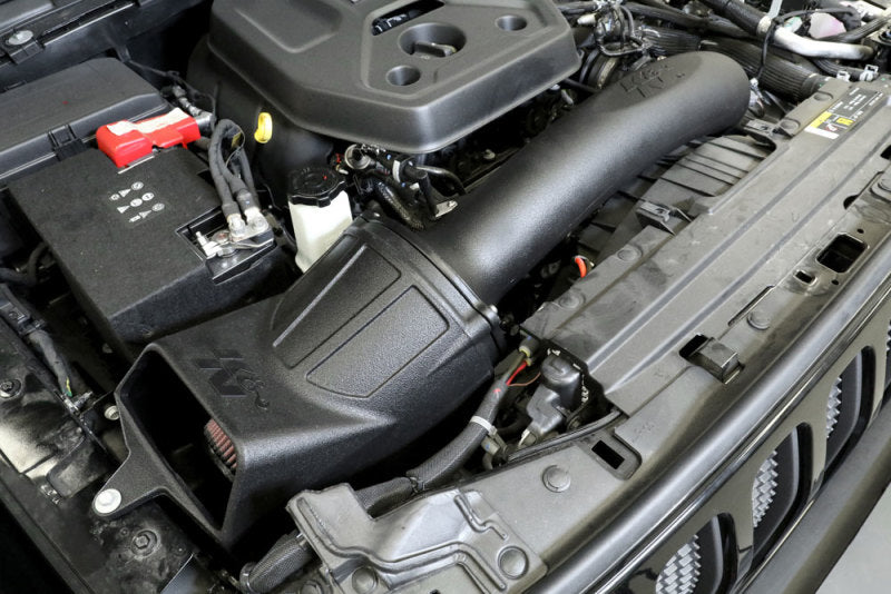 K&amp;N 18-20 Jeep Wrangler JL 2.0L Aircharger Performance Intake