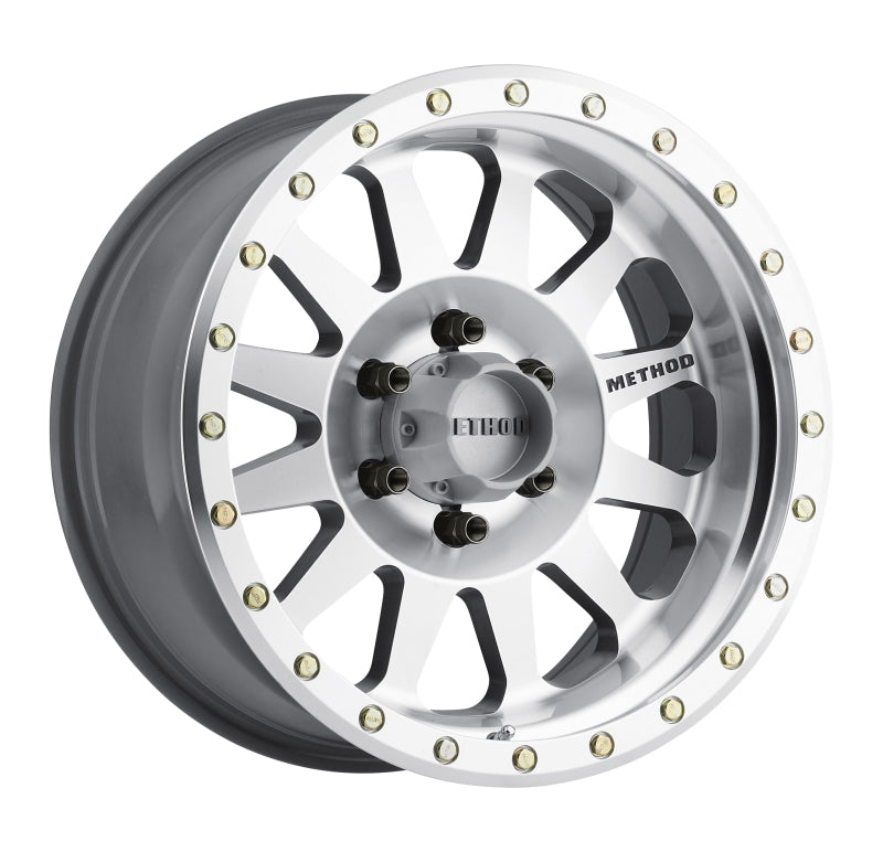 Method MR304 Double Standard 20x10 -18mm Offset 6x5.5 108mm CB Machined/Clear Coat Wheel