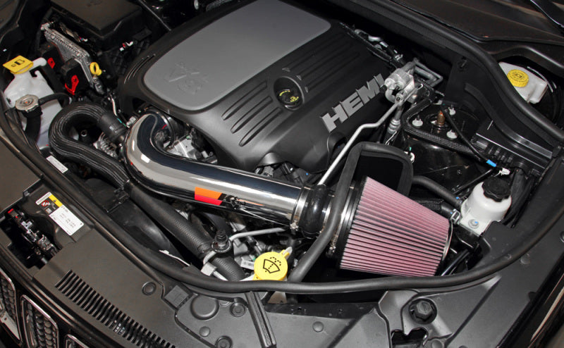 K&amp;N 11 Jeep Grand Cherokee 5.7L V8 / 11 Dodge Durango 5.7L V8 High Flow Performance Intake Kit