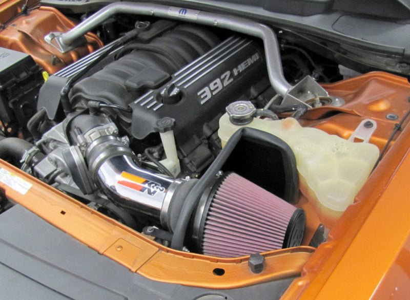K&amp;N Performance Intake Kit TYPHOON; 11 Dodge Challenger 6.4L V8