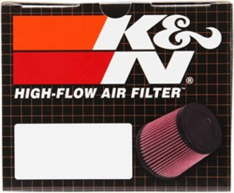 K&amp;N Universal Filter 3 inch Flange 6 inch Base 5 1/4 inch Top 5 inch Height w/ Polished Top
