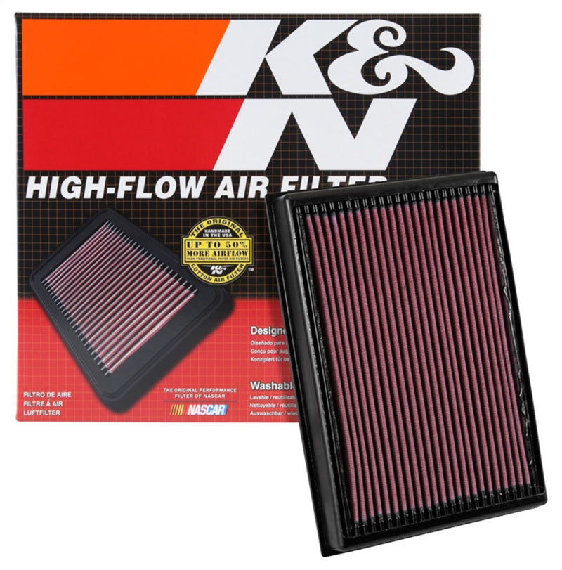 K&amp;N 2016 Nissan Titan XD V8-5.0L Replacement Drop In Air Filter