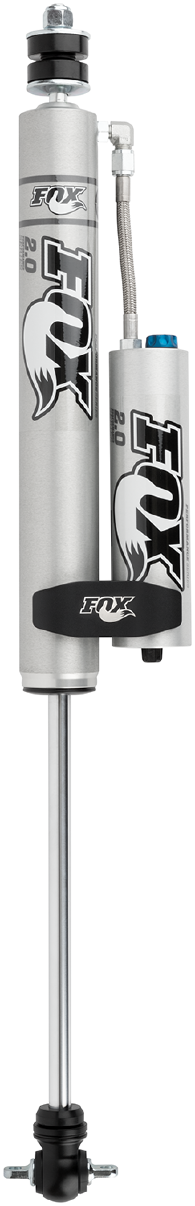 Fox 05+ Ford SD 2.0 Perf Series 10.1in. Smooth Body Remote Res. Front Shock w/CD Adj. / 4-5in. Lift