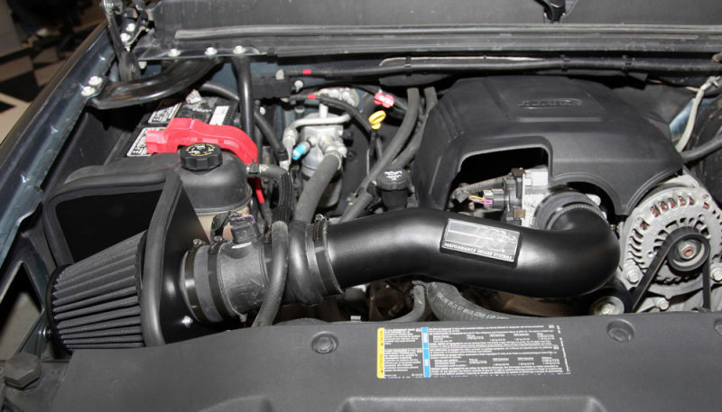 K&amp;N 07-08 Chevy Silverado 1500 4.8L/5.3L V8 / 07-08 GMC Yukon 4.8L/5.3L V8 Black Perf Intake Kit