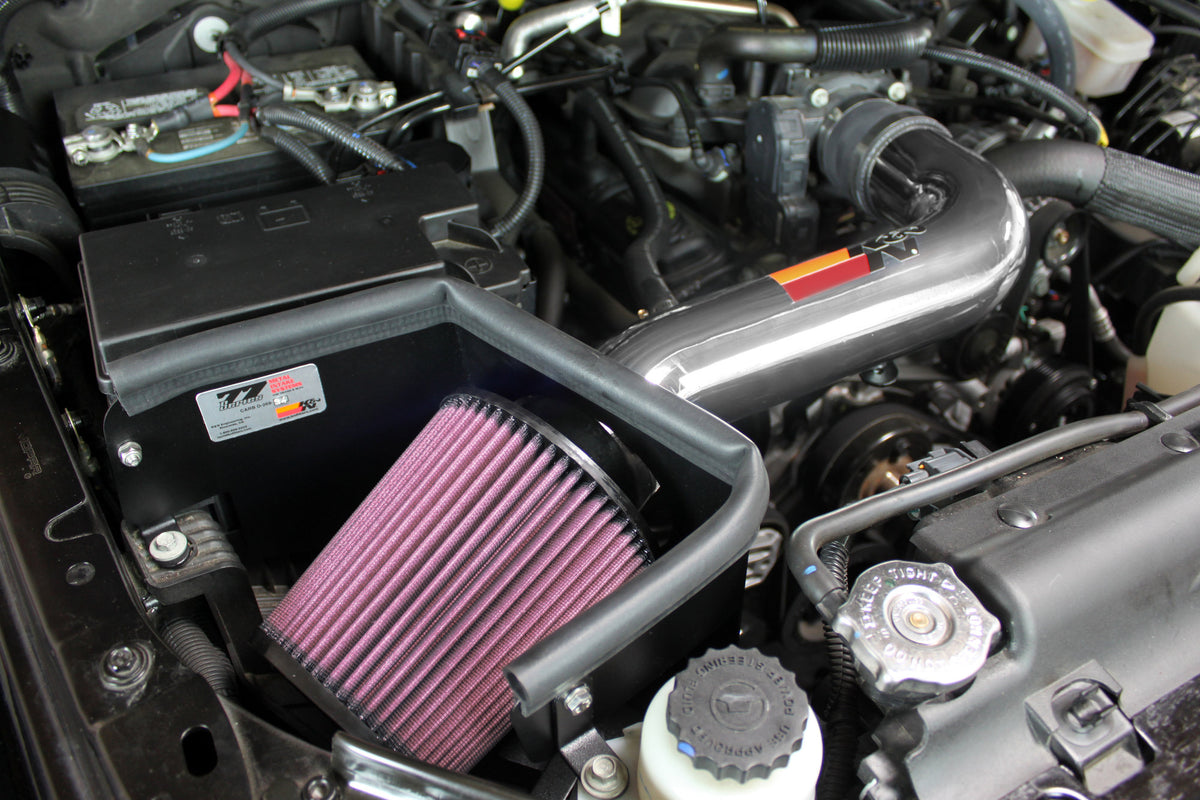 2007-2011 Jeep Wrangler JK 3.8L V6 Engine, K&amp;N Cold Air Intake (oiled filter)