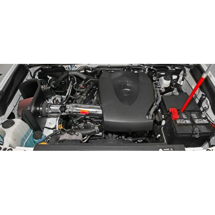 2016-2023 Toyota Tacoma 3.5L - K&amp;N 77 Series High-Flow Performance Aluminum Polished Air Intake
