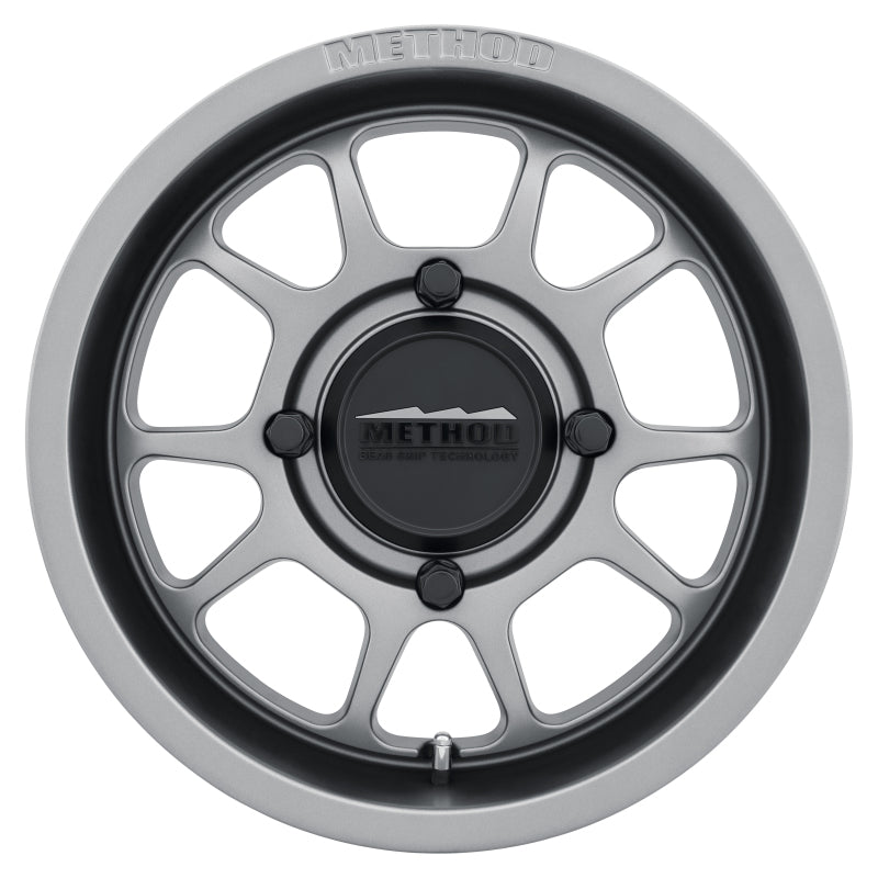 Method MR409 15x7 5+2/+38mm Offset 4x136 106.25mm CB Steel Grey Wheel