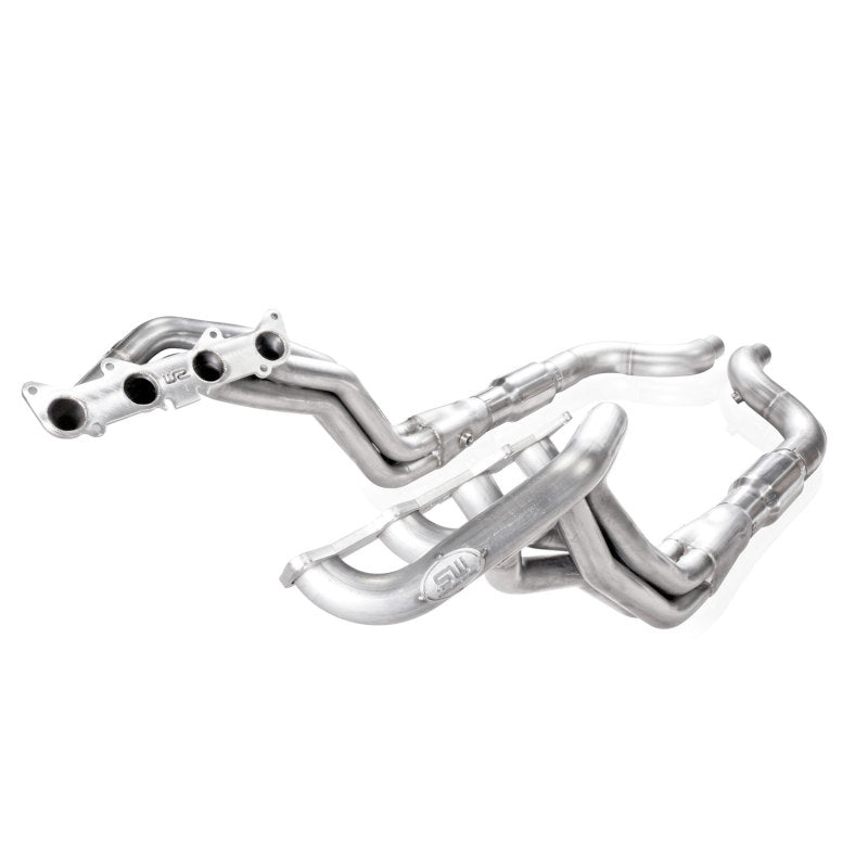 Stainless Works 2015-20 Mustang GT Long Headers 1-7/8in Primaries 3in High-Flow Cats Factory Connection