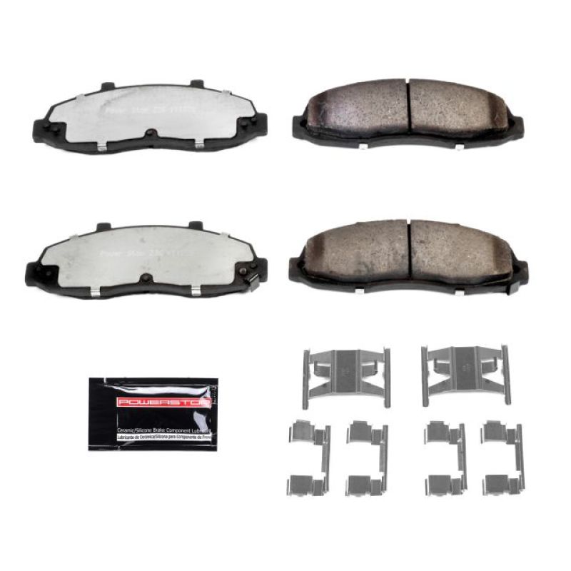 Power Stop 97-03 Ford F-150 Front Z36 Truck &amp; Tow Brake Pads w/Hardware