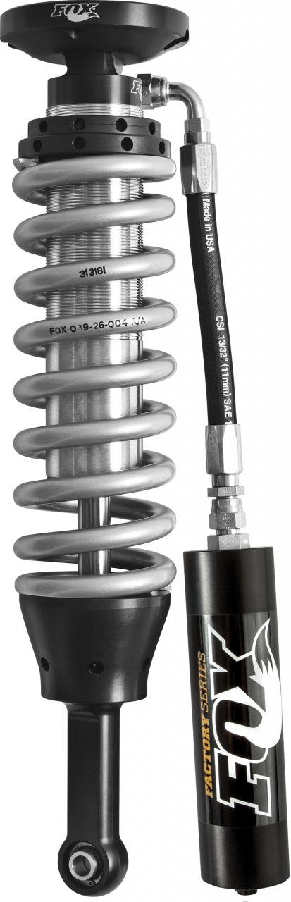 2007-18 Silverado-Sierra 1500 FOX Factory Race Series 2.5 (FRONT) Coil-Over Res. Shocks; 0-2” Lift