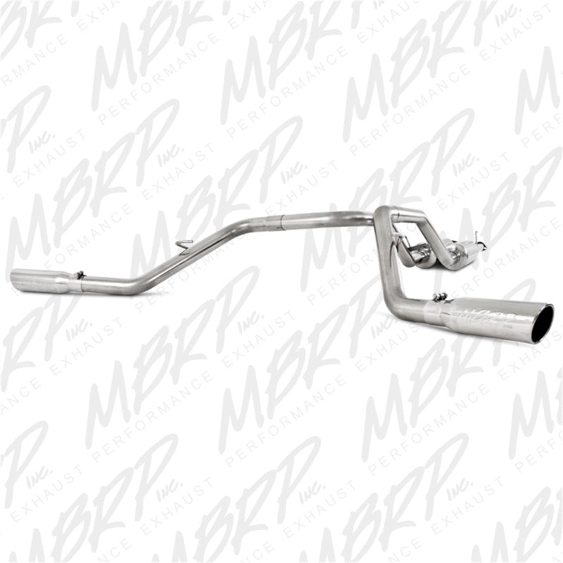 MBRP 2009-2010 Toyota Tundra 5.7L EC-Std. &amp; SB/CC-SB Cat Back Dual Split Side