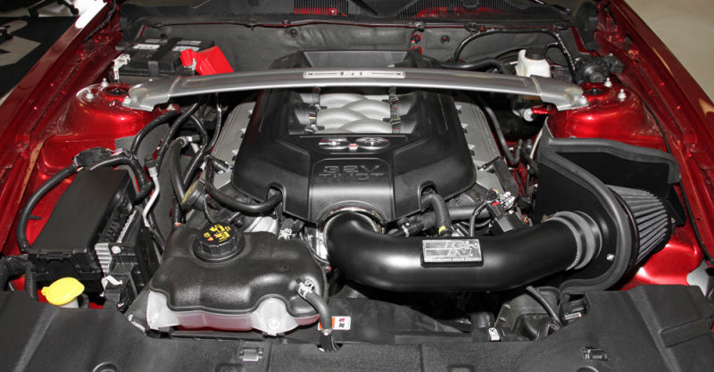 K&amp;N 11-14 Ford Mustang GT 5.0L V8 Black Performance Intake Kit