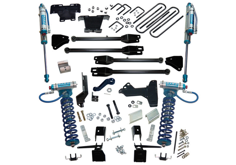 Superlift 17-19 Ford F-250 SD 6in 4in Lift Kit w/4-Link King Front Coilovers/Rear Reservoir Shocks