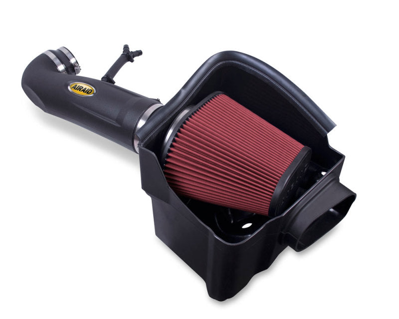 Airaid 04-13 Nissan Titan/Armada 5.6L MXP Intake System w/ Tube (Dry / Red Media)