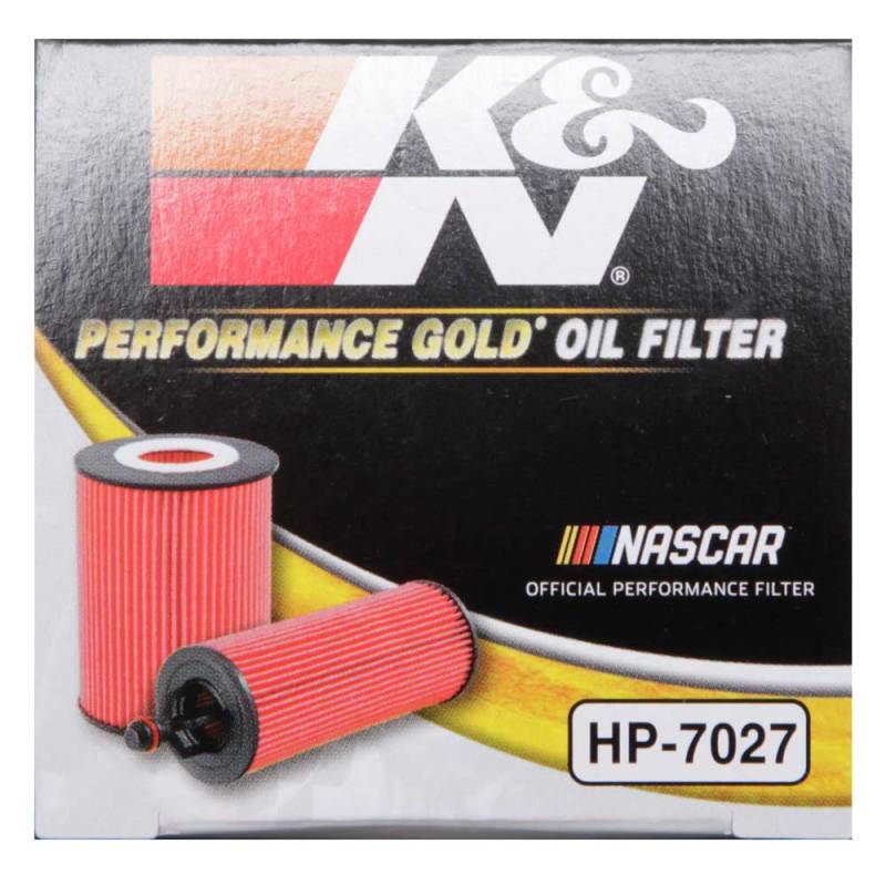 K&amp;N Performance Oil Filter for 09-19 GM 1.4L / 1.6L / 1.8L w/ Hengst Filter Housing