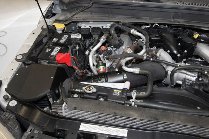 K&amp;N 11-13 Ford F250/F350/F450/F550 Super Duty 6.7L V8 DSL Black Performance Intake Kit
