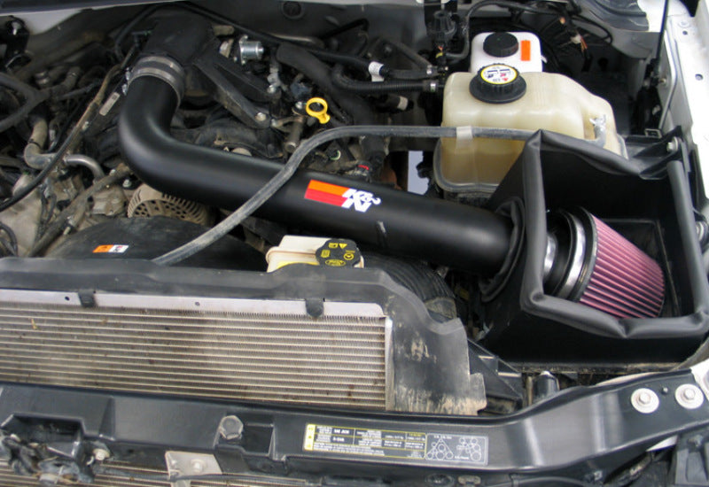 K&amp;N 07-08 Ford F250 SD V8-5.4L Black High Flow Performance Kit