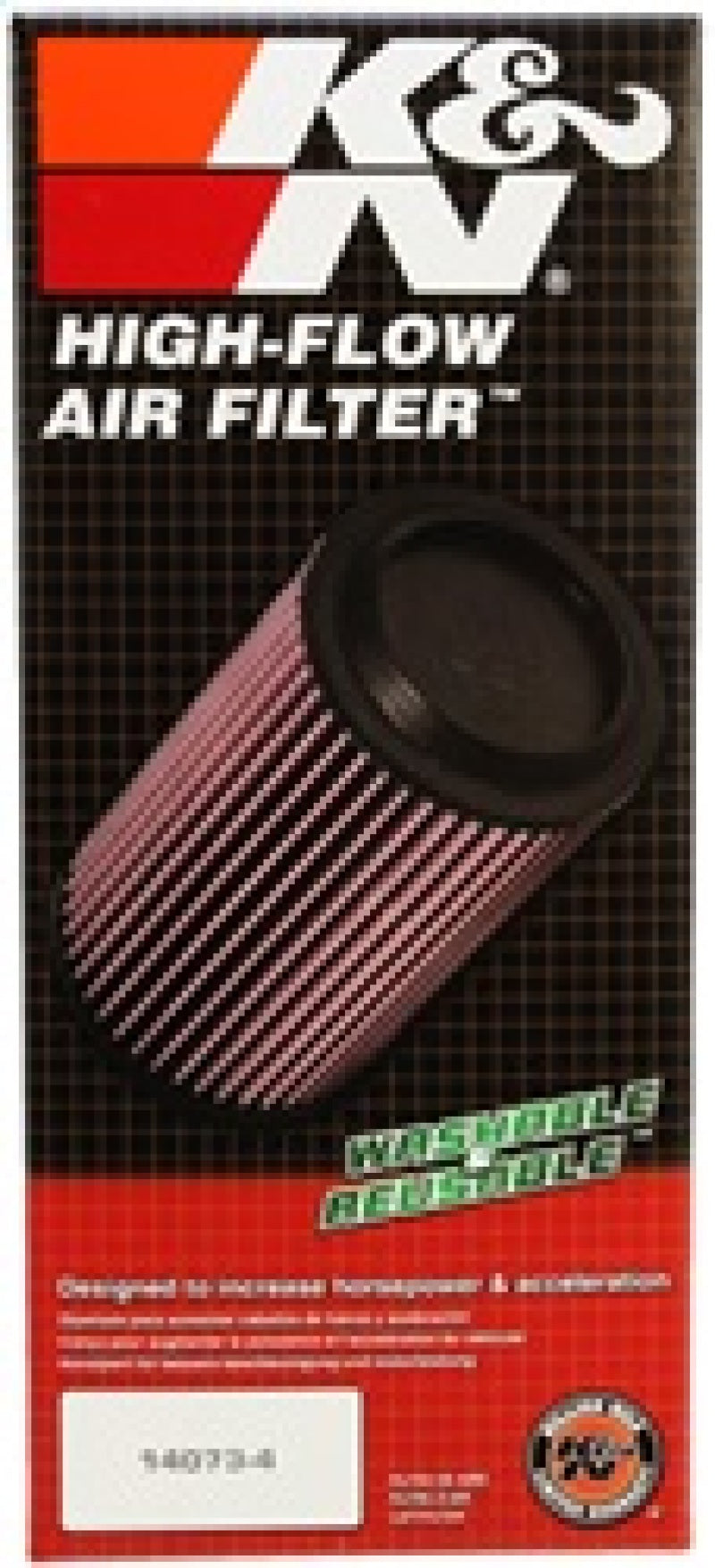 K&amp;N Replacement Air Filter 09-12 Porsche 911 3.6L/3.8L