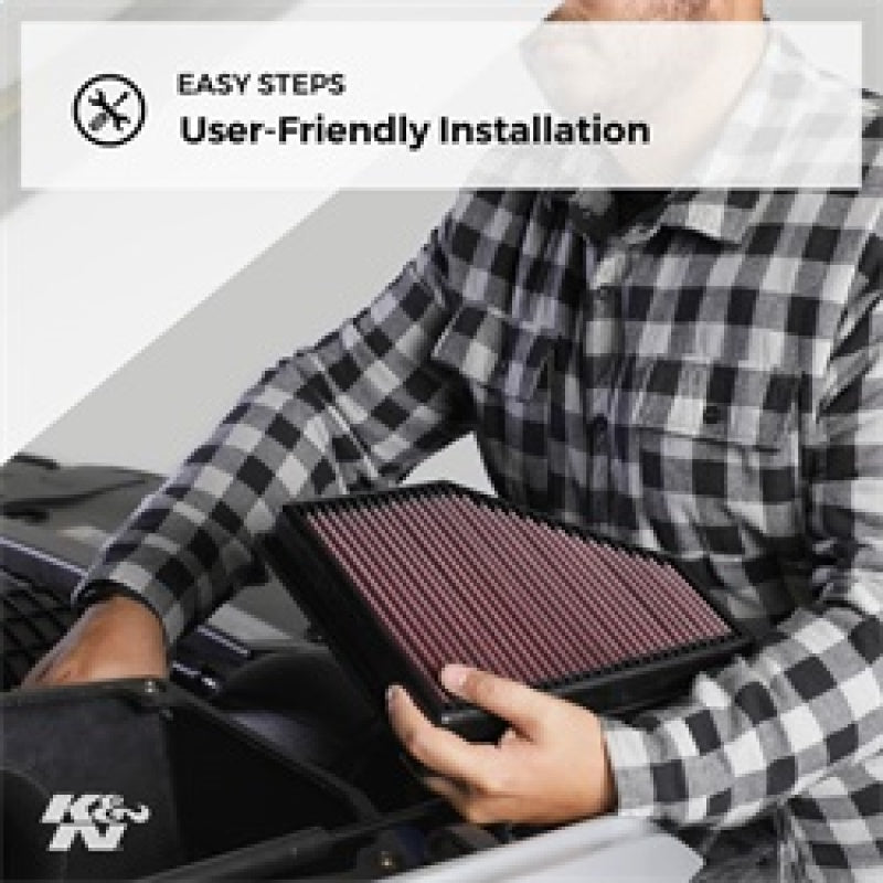 K&amp;N Replacement Air FIlter 18-20 Suzuki Jimny II 1.5L L4