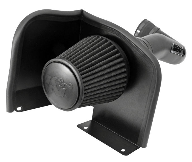 K&amp;N 07-08 Chevy Silverado 1500 4.8L/5.3L V8 / 07-08 GMC Yukon 4.8L/5.3L V8 Black Perf Intake Kit