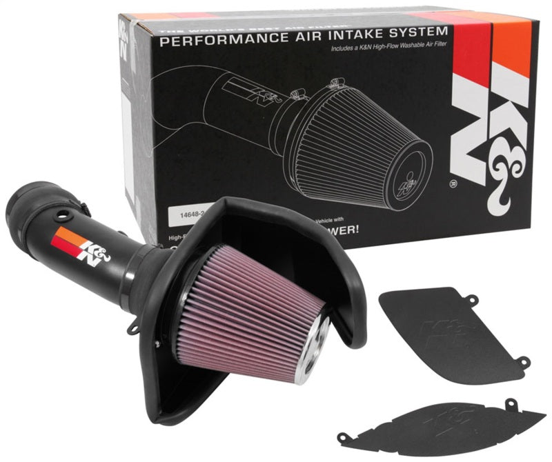 K&amp;N 2017 Dodge Challenger Hellcat SC V8-6.2L F/l Typhoon Air Intake